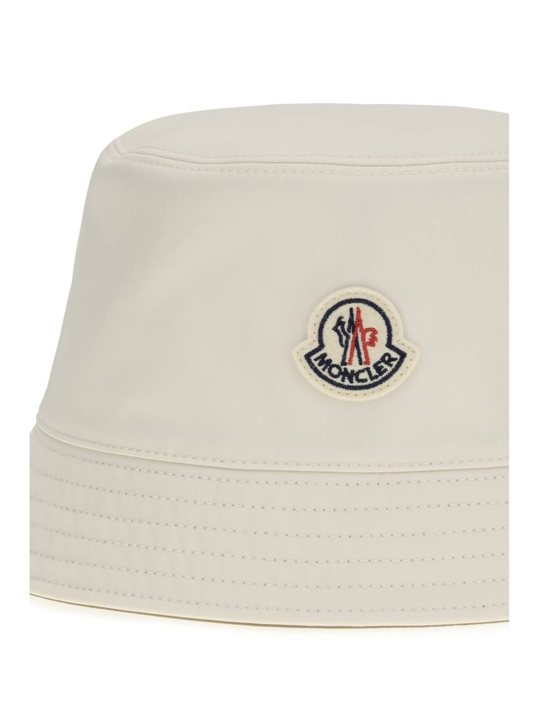 bucket hat white by Selfnex