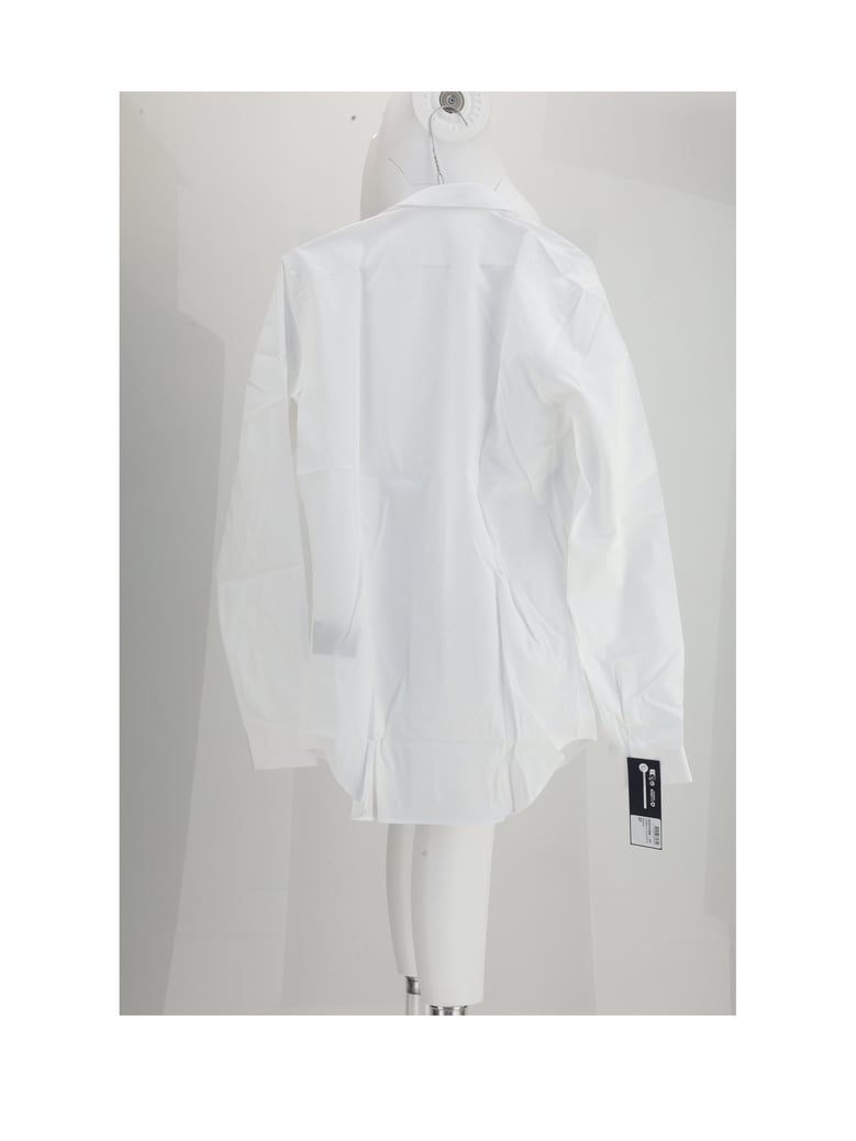 shirt white cotton by Selfnex