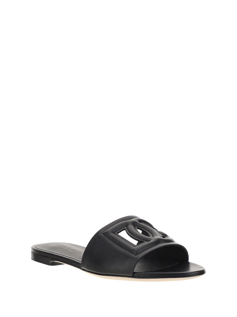 millenials sandals in nero by Selfnex