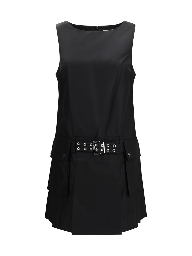 mini dress duchesse nylon black by Selfnex