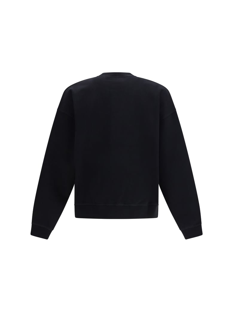 sweatshirt cotton crew neck black by Selfnex