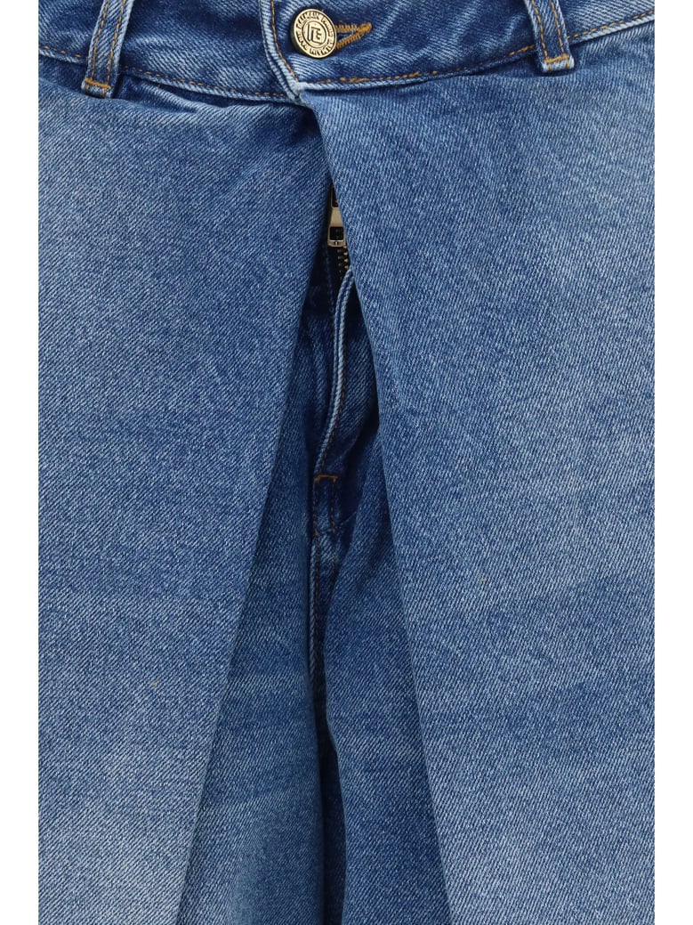 barrel denim jeans blue jean by Selfnex