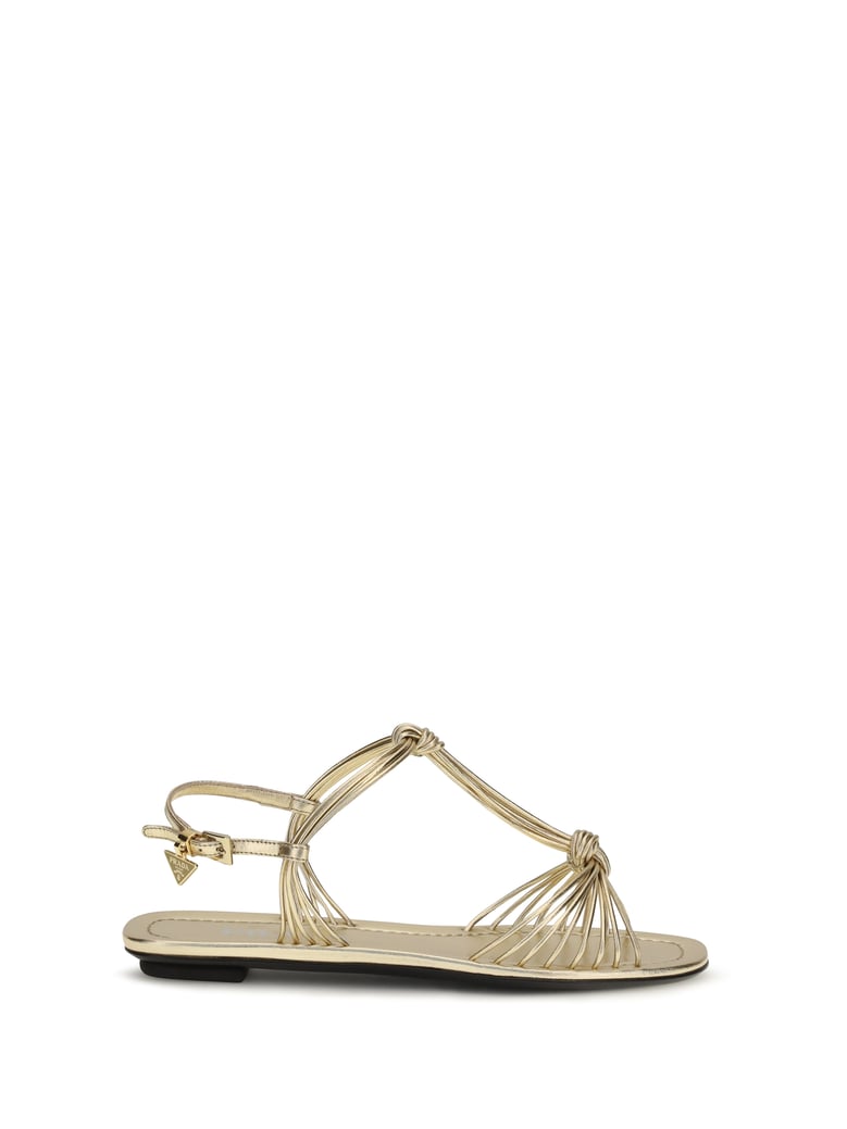 sandals mordoré nappa platinum by Selfnex
