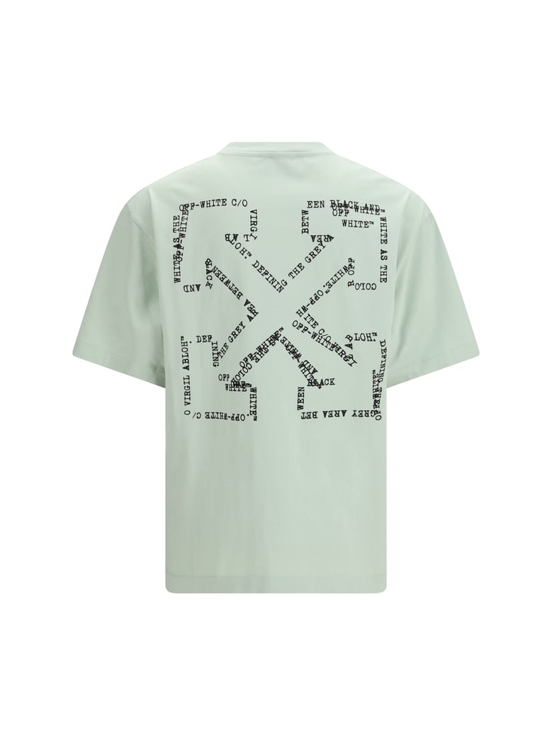 t-shirt type arrow fade out mint by Selfnex
