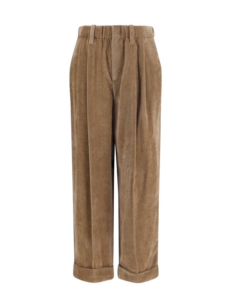 pants viscose-cashmere cappuccino by Selfnex