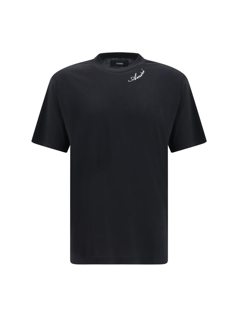 t-shirt embroidered logo black by Selfnex