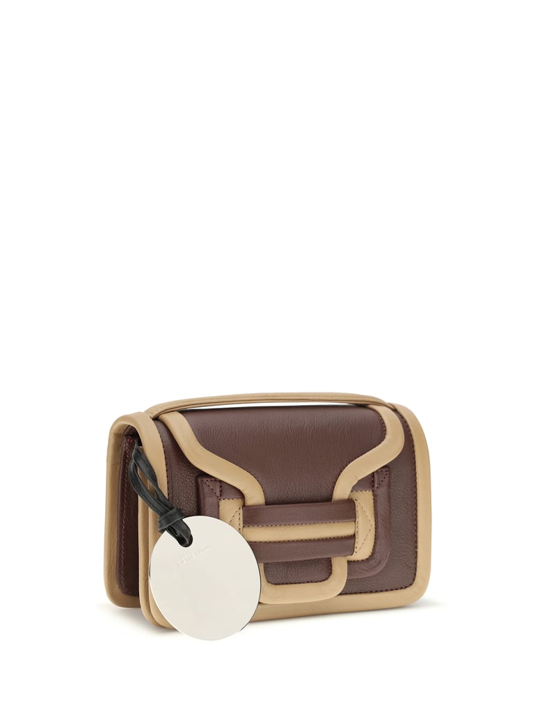 shoulder bag alpha burgundy/camel by Selfnex