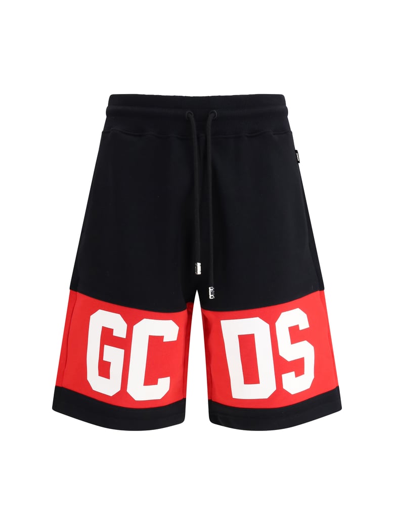 sweat shorts black/red by Selfnex