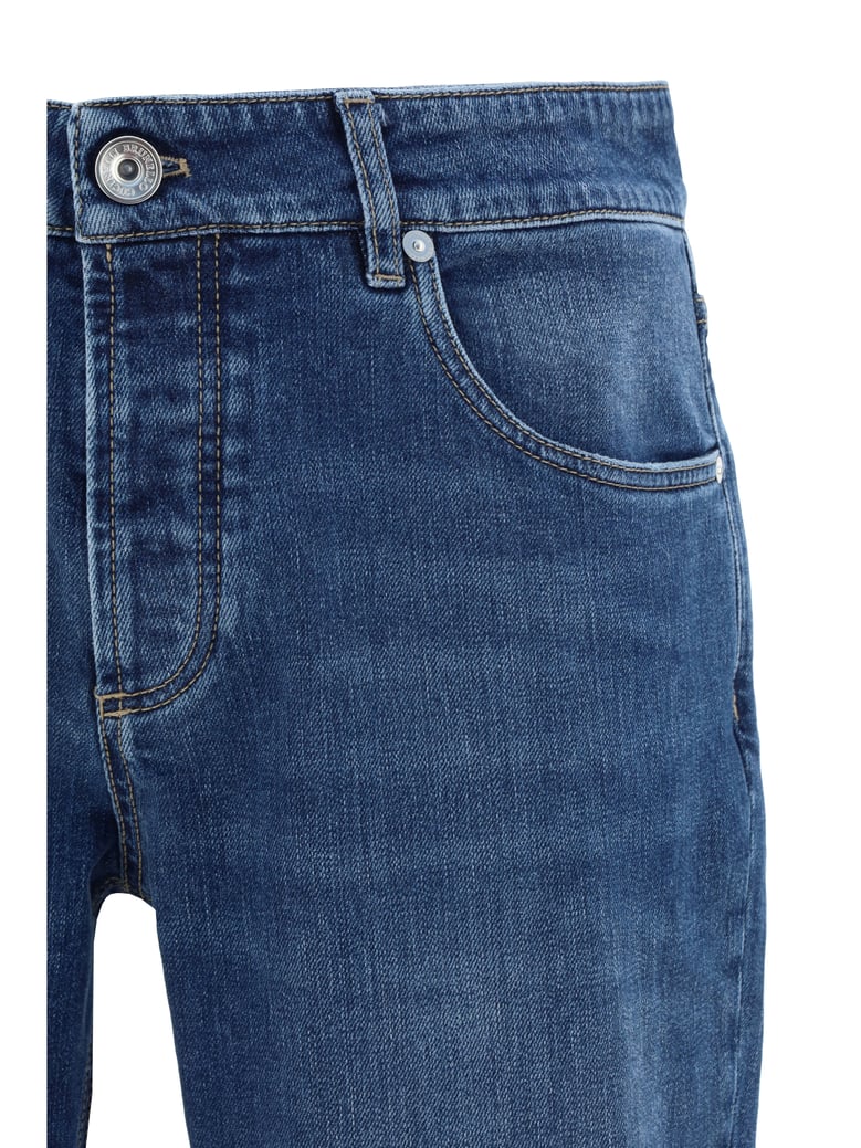 jeans straight medium denim by Selfnex