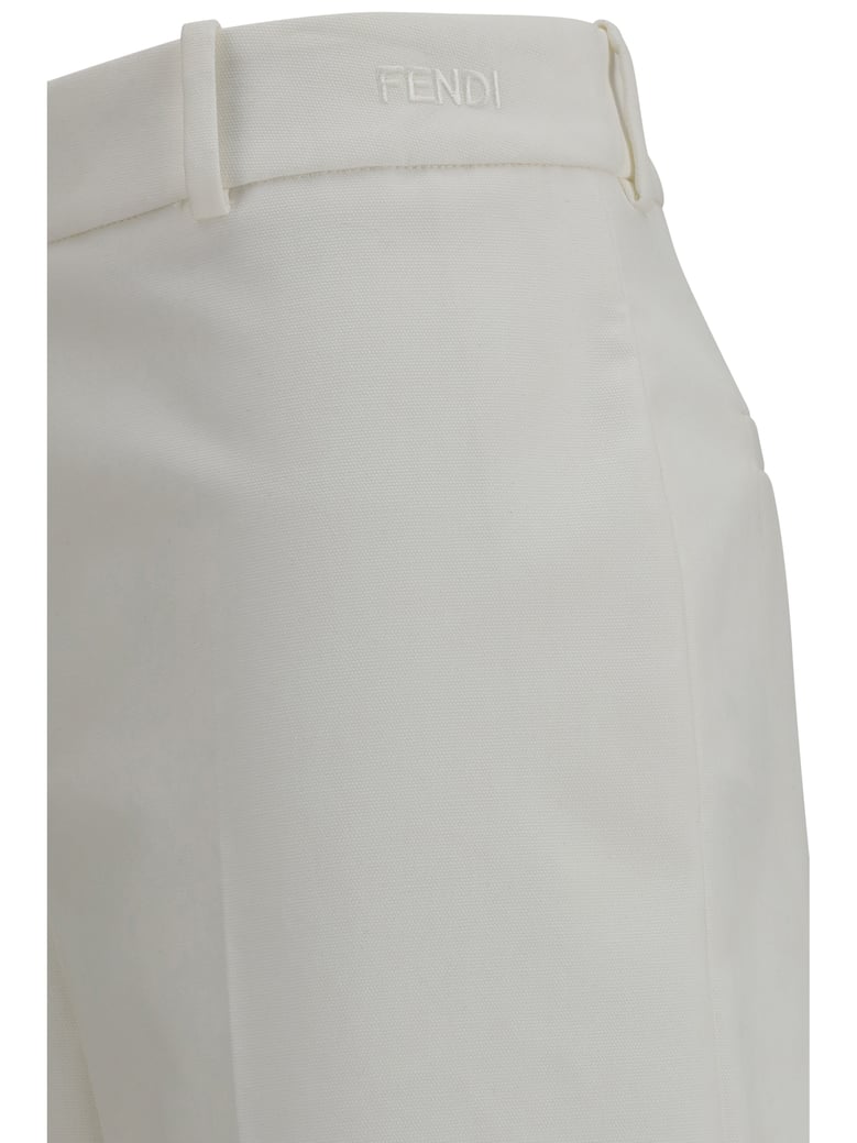pants cotton white by Selfnex