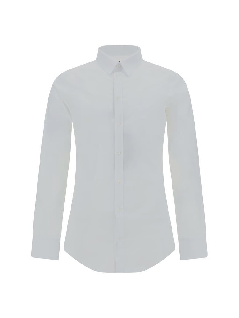 cotton shirt optical white by Selfnex