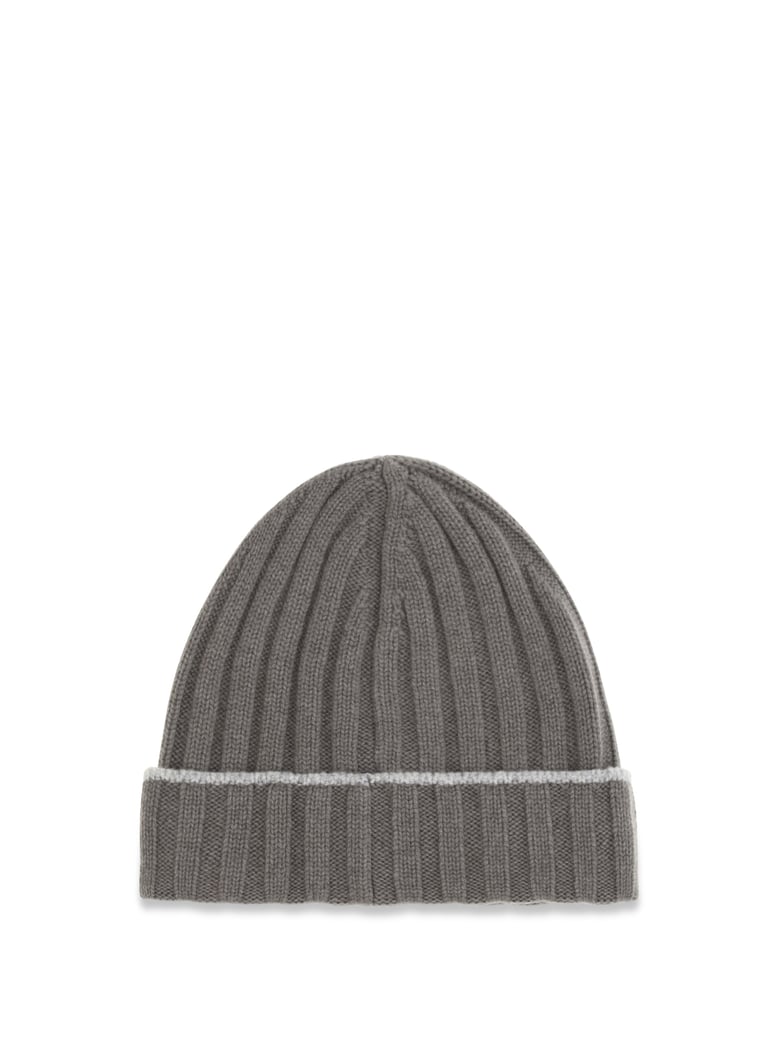 beanie hat cashmere army washed by Selfnex