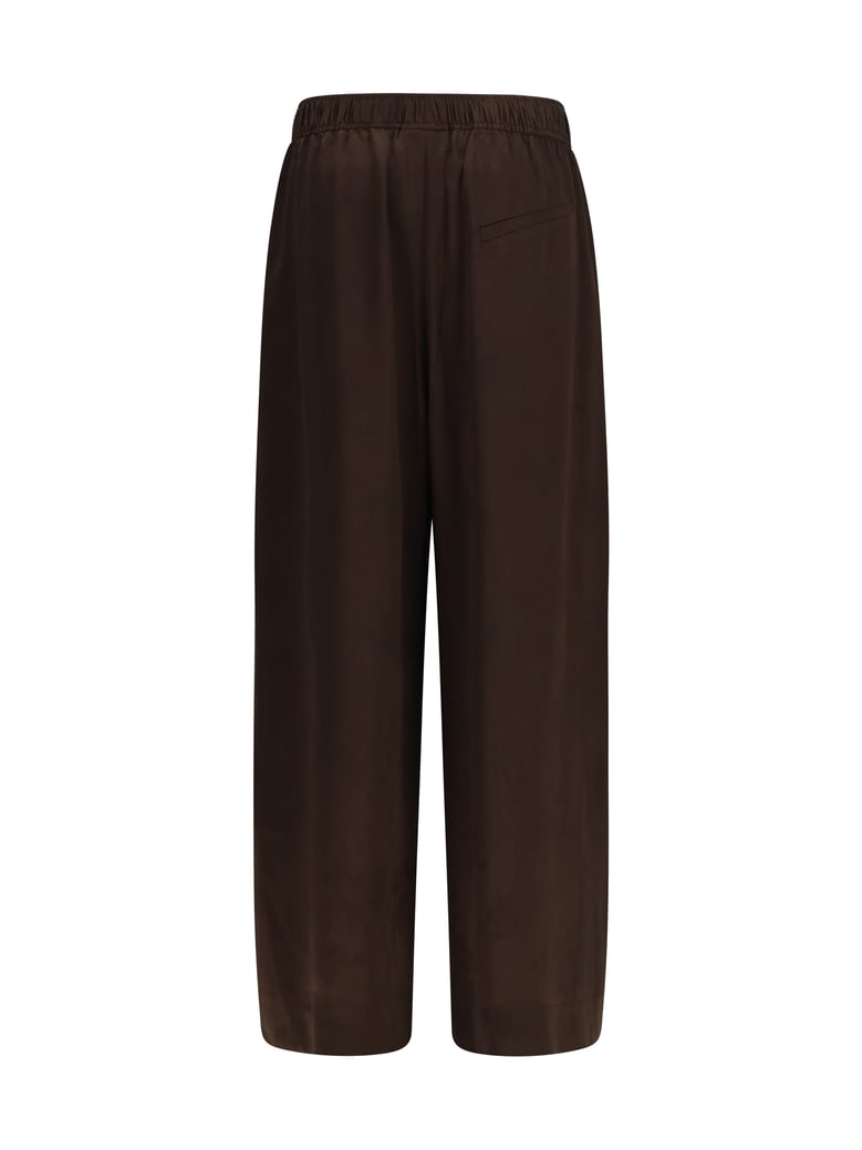 pants satin drawstring demitasse by Selfnex