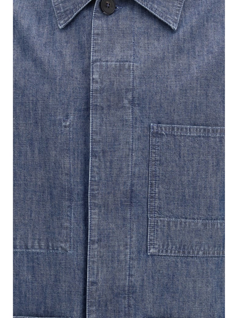 overshirt chambray indigo by Selfnex