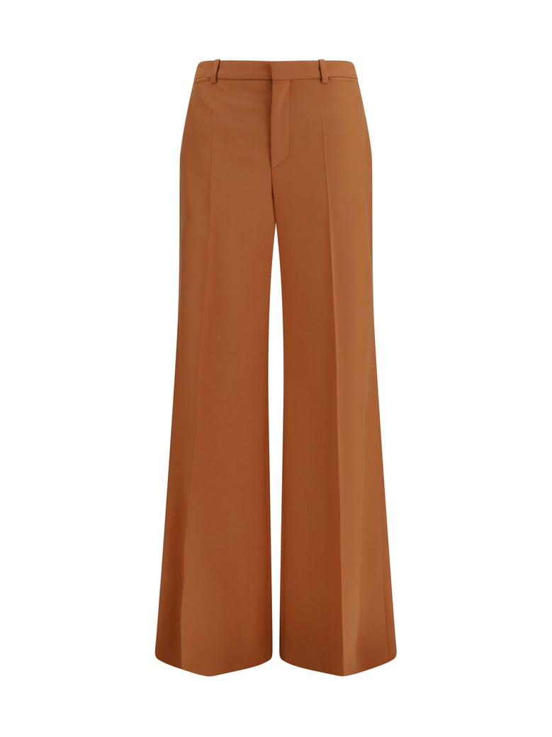 pants high-waisted flared cotton by Selfnex