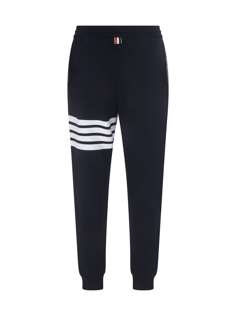 cotton sweatpants navy by Selfnex
