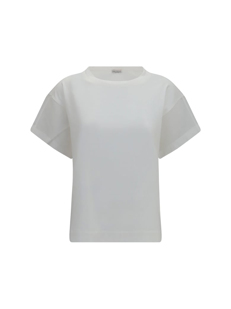 cotton t-shirt white by Selfnex
