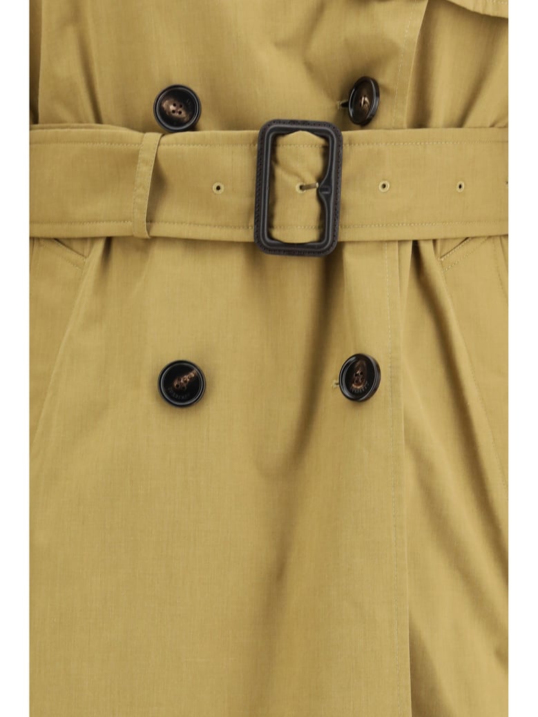 trench coat fitzrovia lignum brown by Selfnex