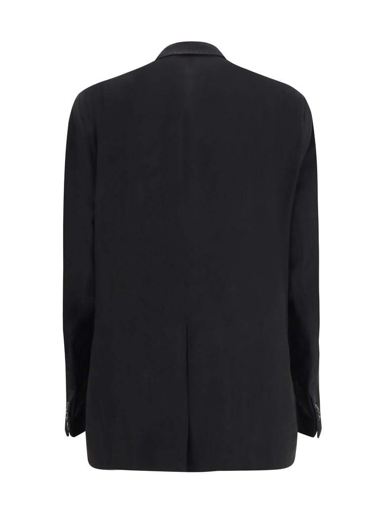 blazer double-breasted black by Selfnex