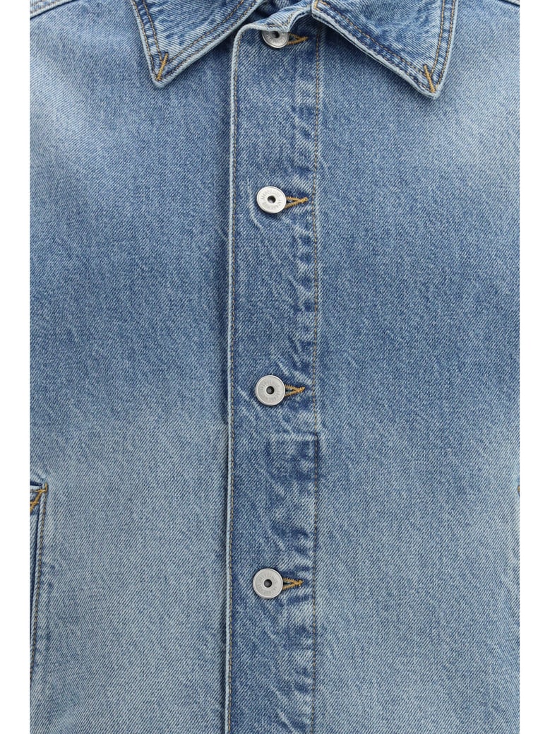 denim jacket blue/tobacco by Selfnex