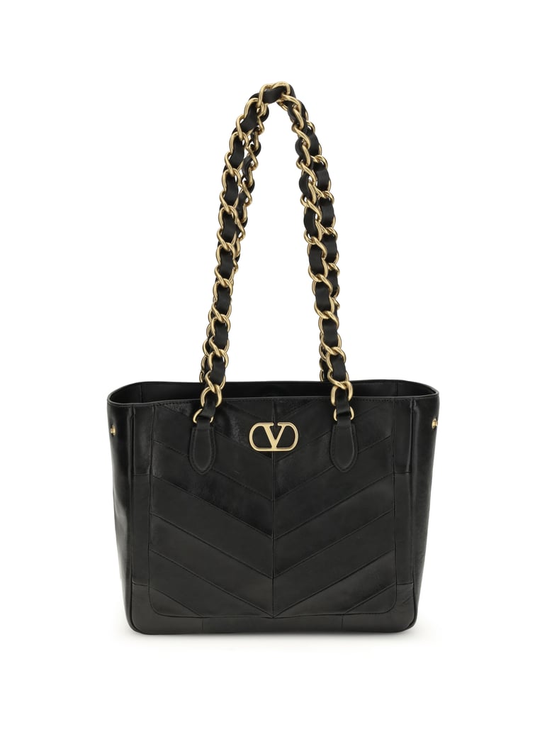 small shopping bag laseine black by Selfnex