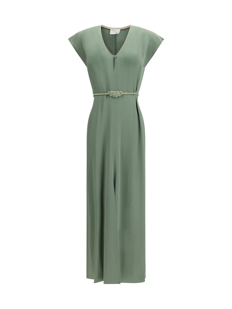 kaftan dress khaki by Selfnex