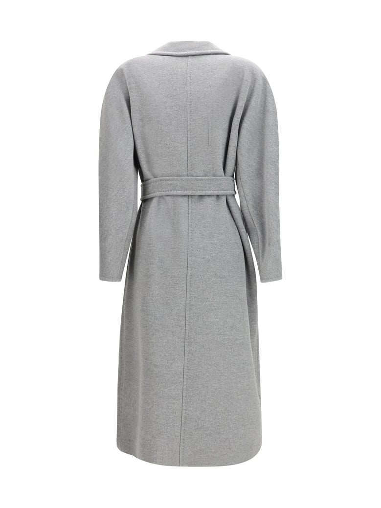 coat madame light grey by Selfnex