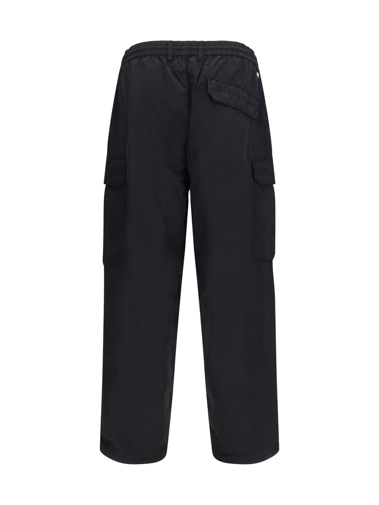 cargo pants flatt nylon black by Selfnex