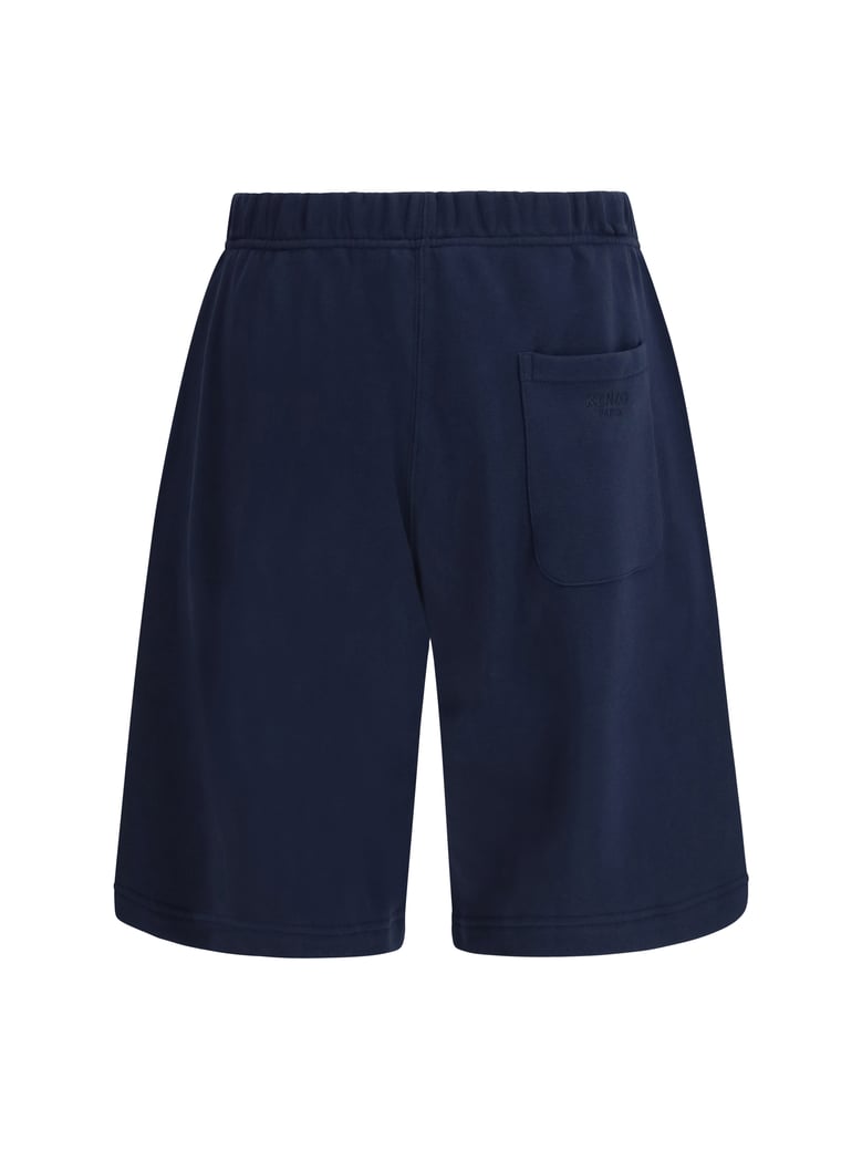 shorts boke flower navy blue by Selfnex
