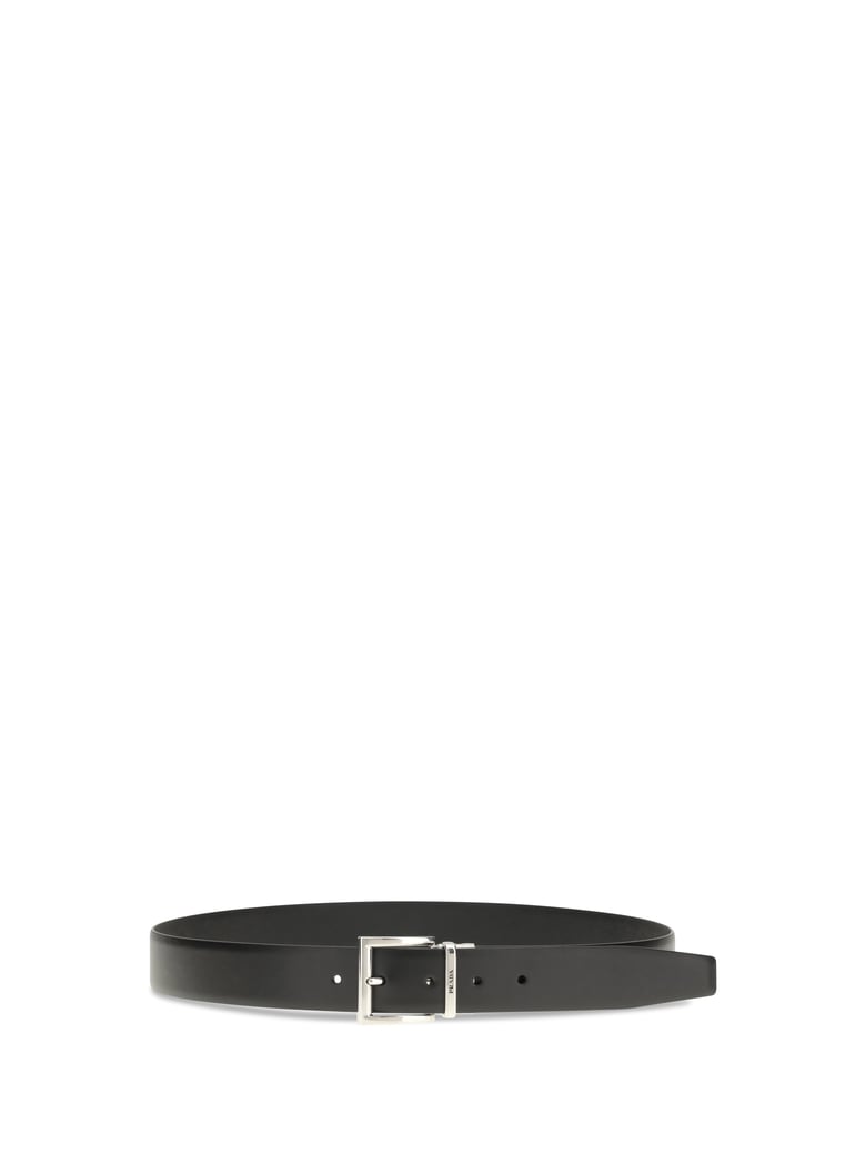 leather belt black calfskin by Selfnex