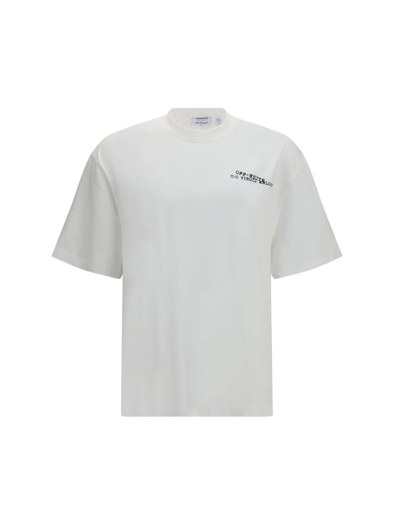 t-shirt type arrow skate white by Selfnex