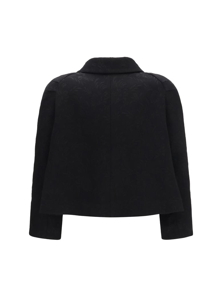 cropped jacket black by Selfnex