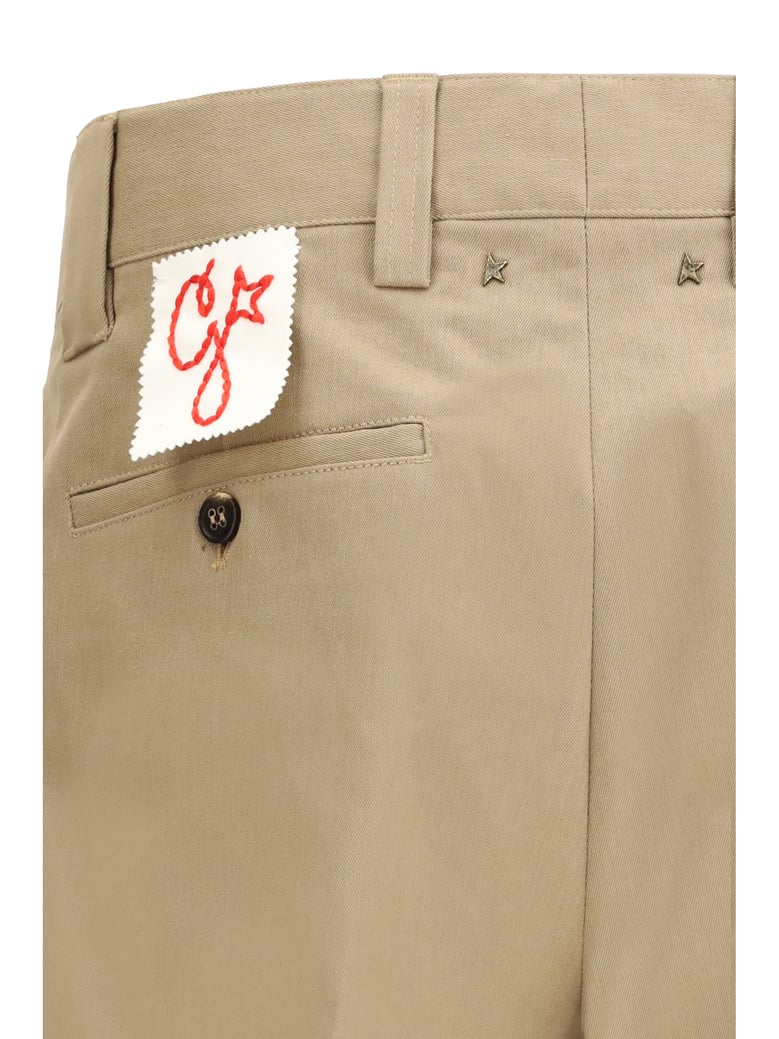 chino trousers khaki beige by Selfnex