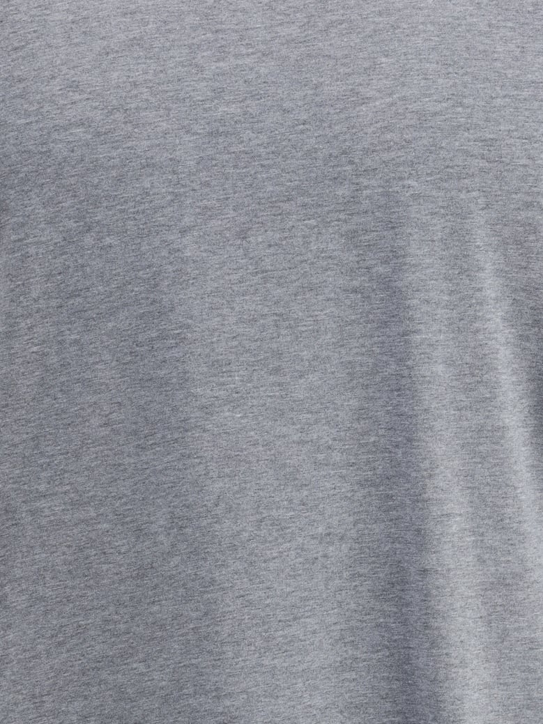 two-tone double-layer cotton t-shirt by Selfnex
