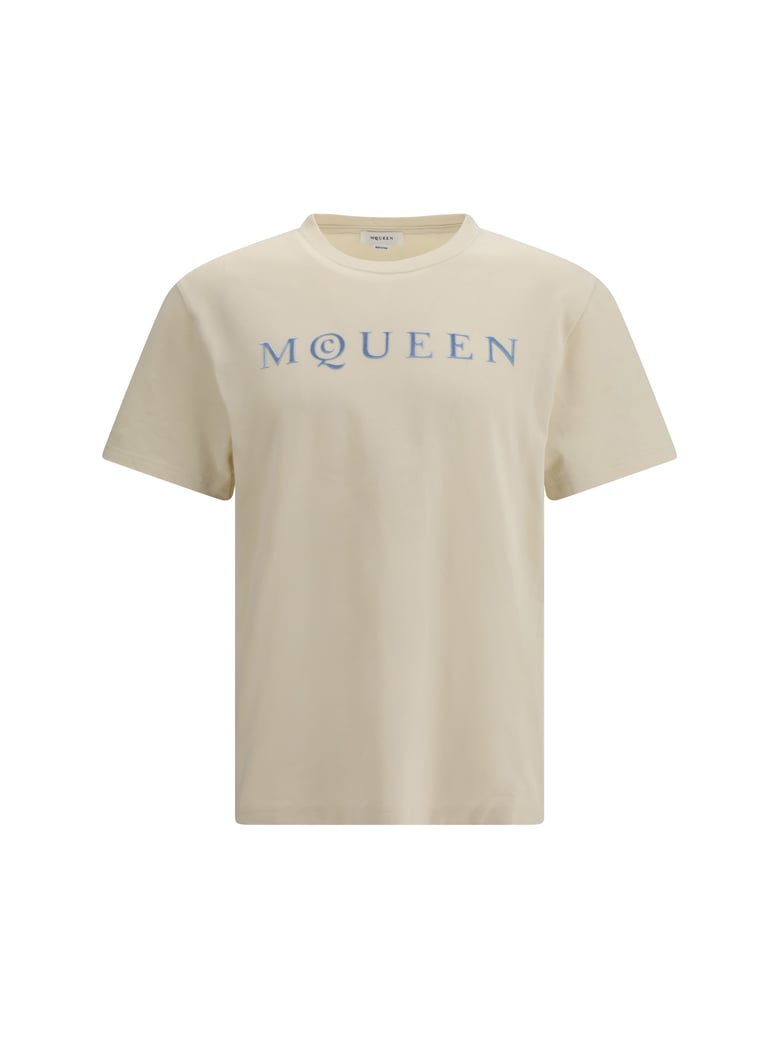 cotton t-shirt chalk/ice blue by Selfnex