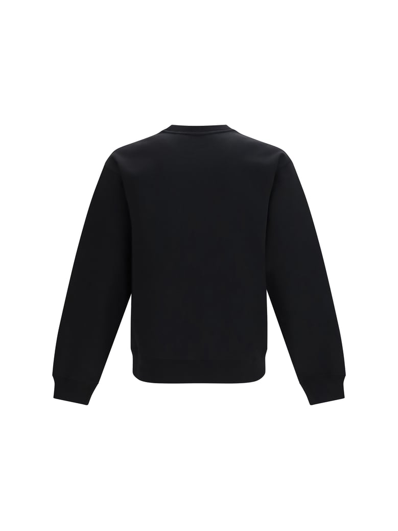 sweatshirt with vlogo pocket black by Selfnex