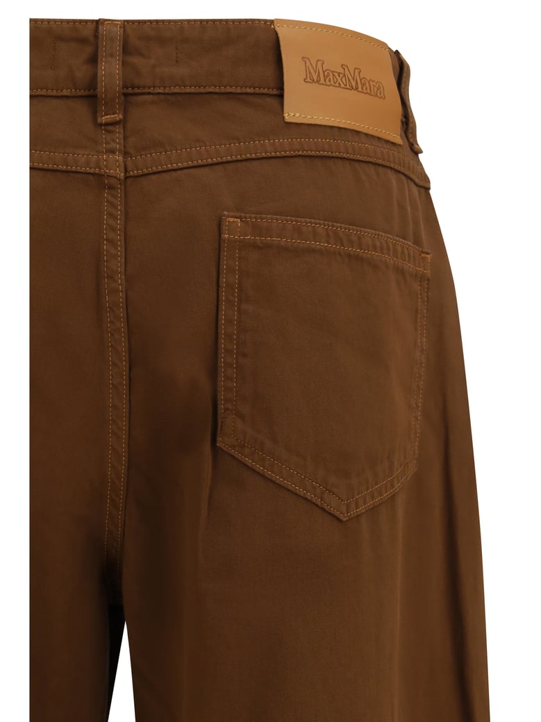 baggy pants in cotton satin by Selfnex
