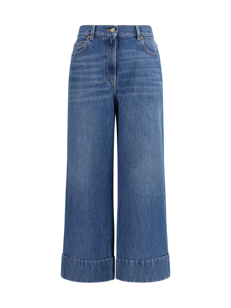 jeans logo detail medium blue by Selfnex