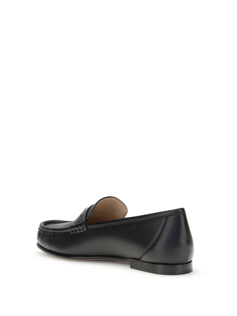 leather loafers black calfskin by Selfnex
