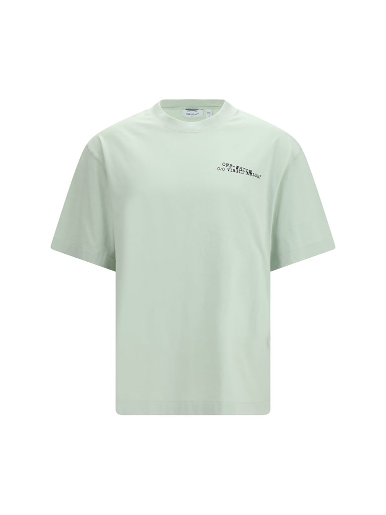 t-shirt type arrow fade out mint by Selfnex