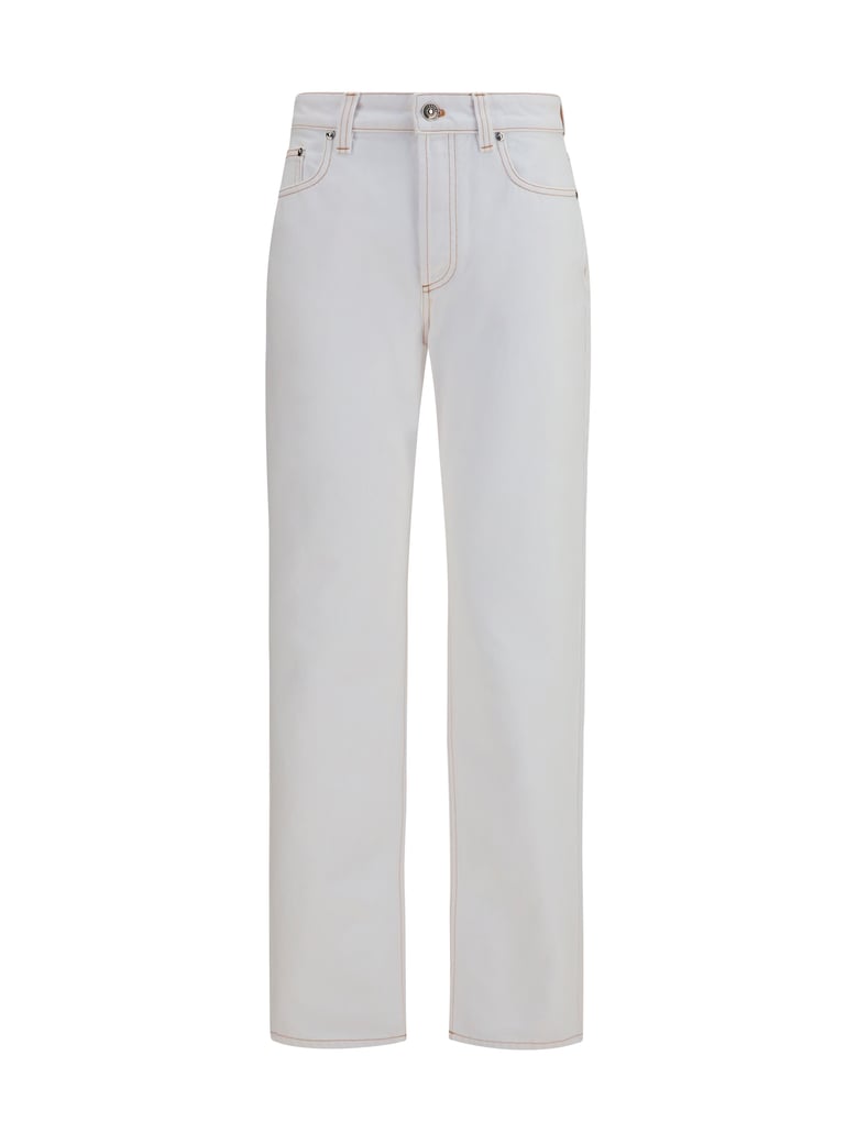 high-waisted jeans optical white by Selfnex