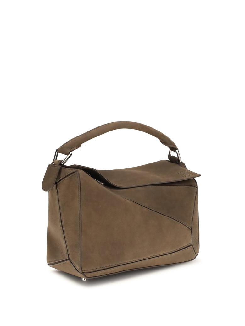shoulder bag featherlight puzzle nubuck tundra by Selfnex