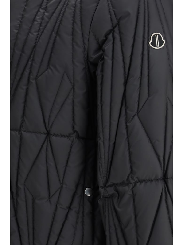 down jacket geocamo flight black by Selfnex