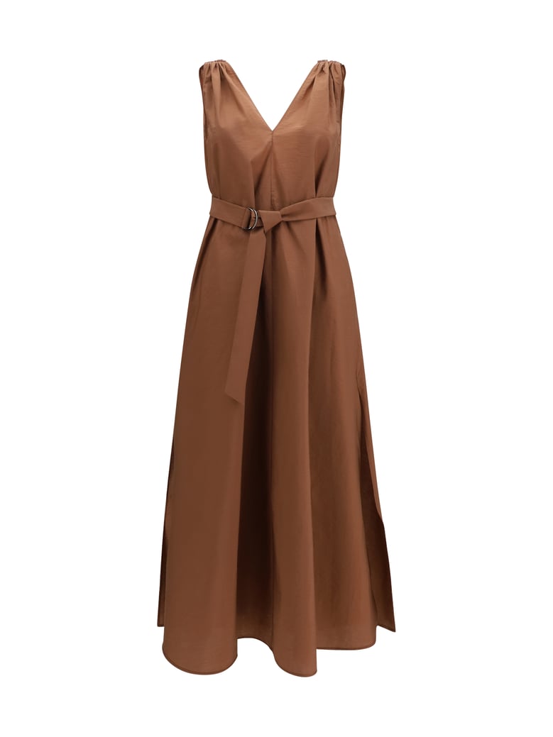 dress precious shoulder detail firebrick by Selfnex