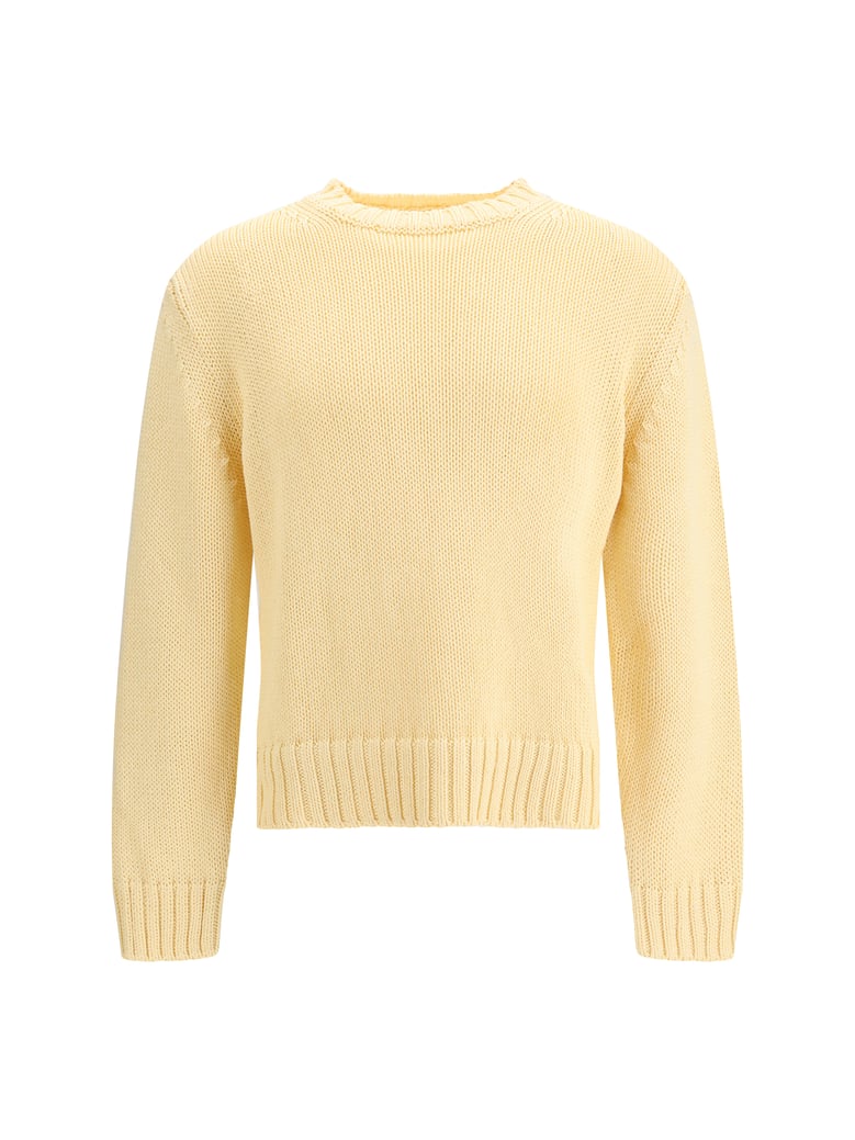 cotton sweater frederik off white by Selfnex