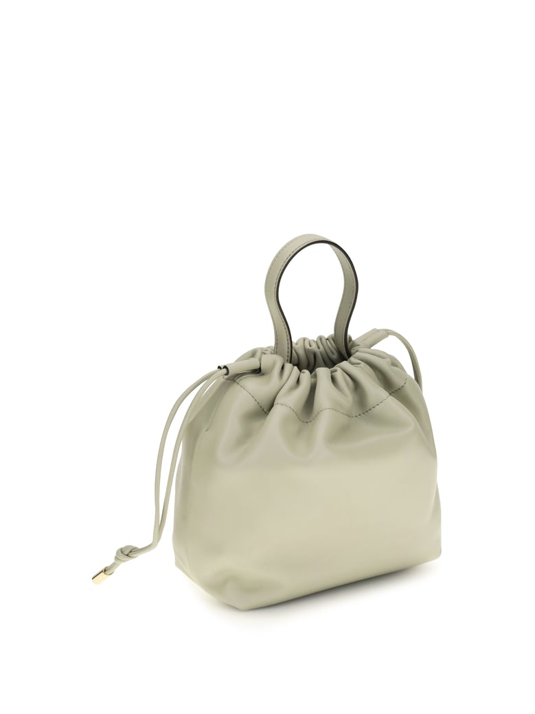 leather shoulder bag icons jade grey by Selfnex