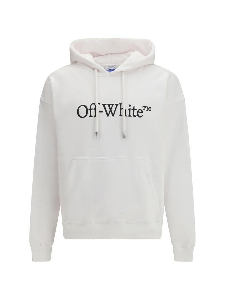 hoodie big bookish skate white/black by Selfnex