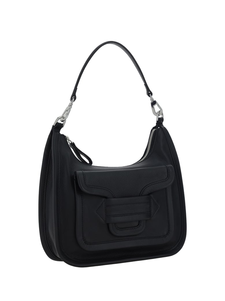 shoulder bag alpha day miss calfskin black by Selfnex