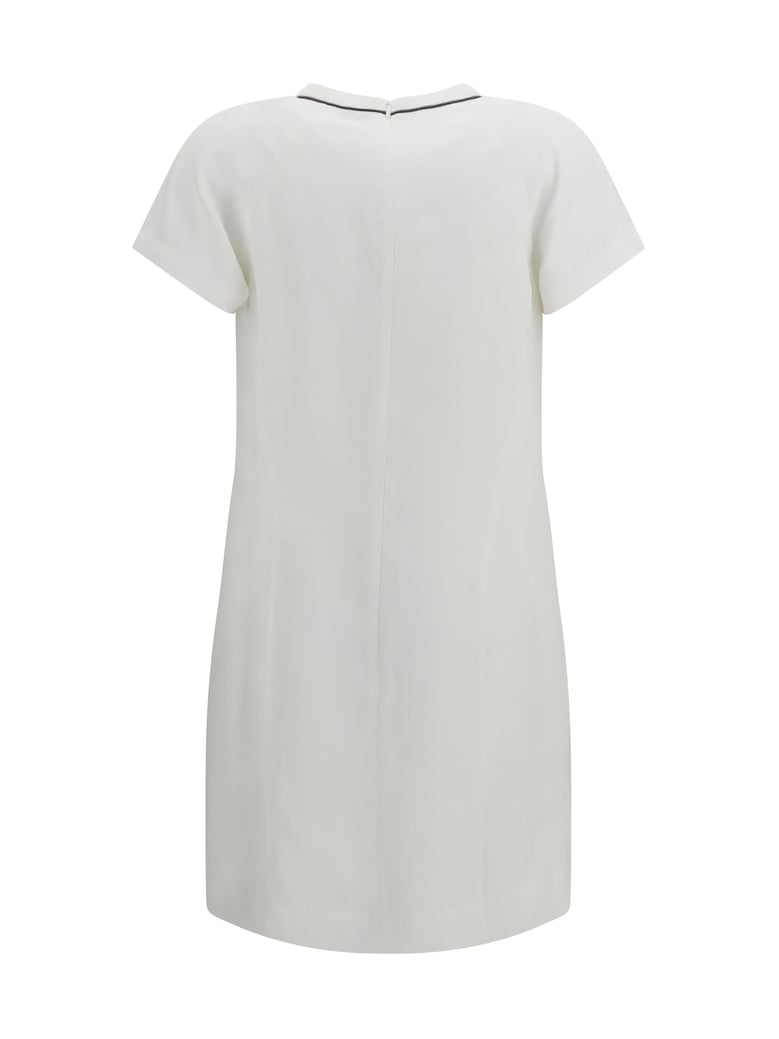 midi linen dress natural by Selfnex
