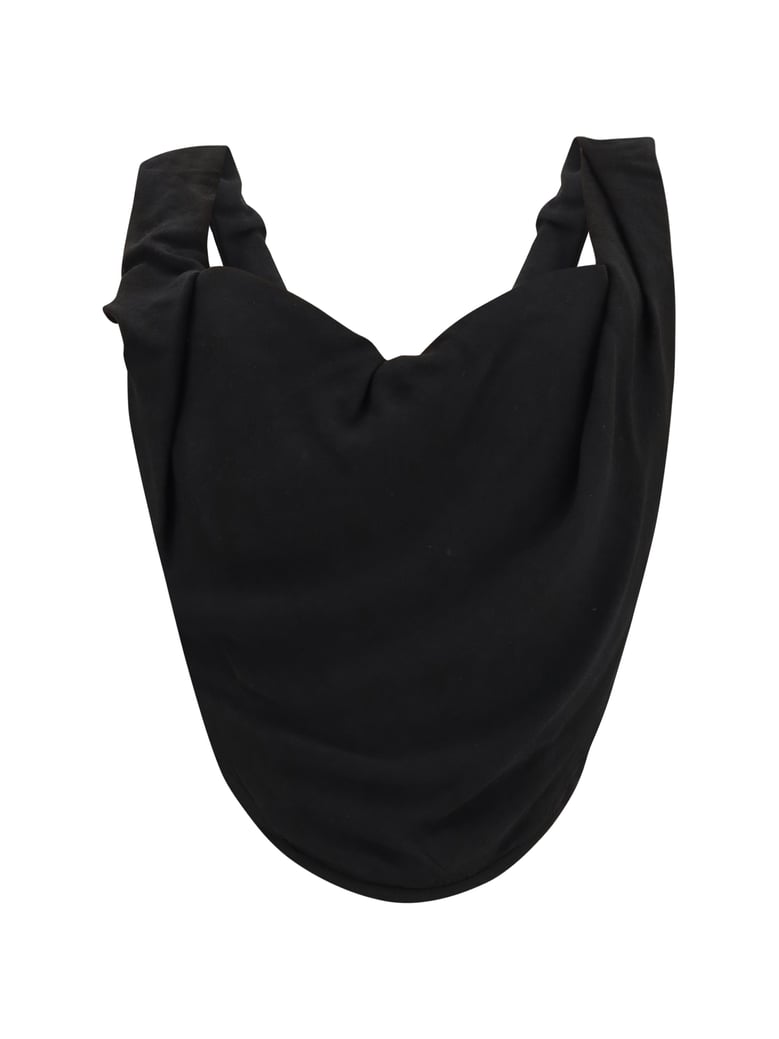 corset top sunday satin black by Selfnex